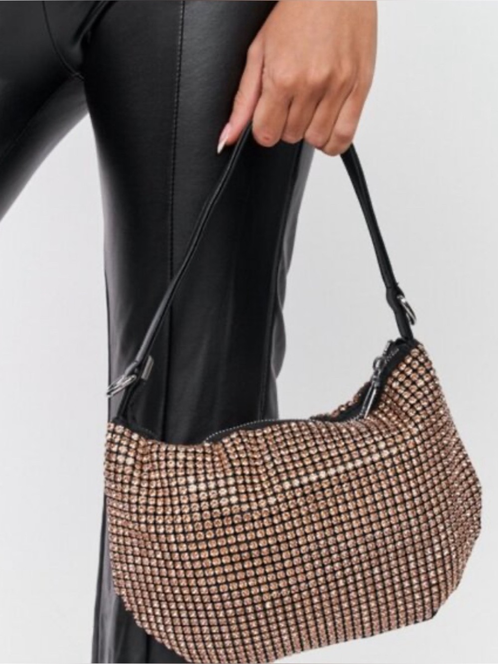 New Gold Sequin Handbag